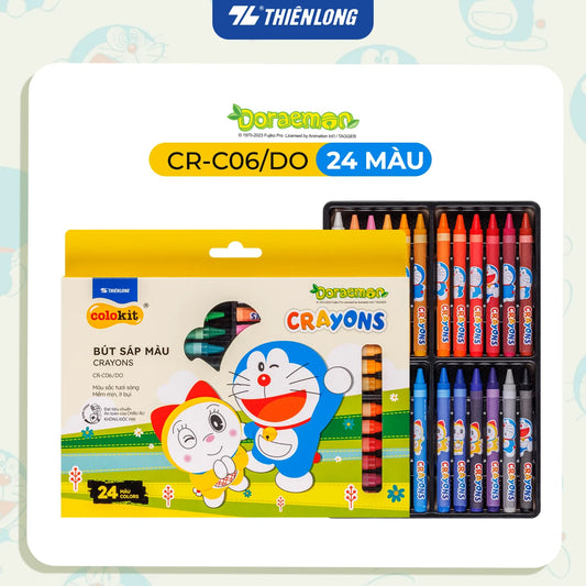 [QUÀ TẶNG 899K] Sáp 24 màu Colokit CR-C06/DO